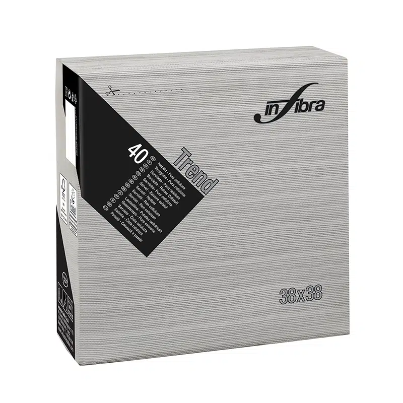 Salveta TREND LINE 38×38 Crno-bela Salveta TREND LINE 38×38 Crno-bela