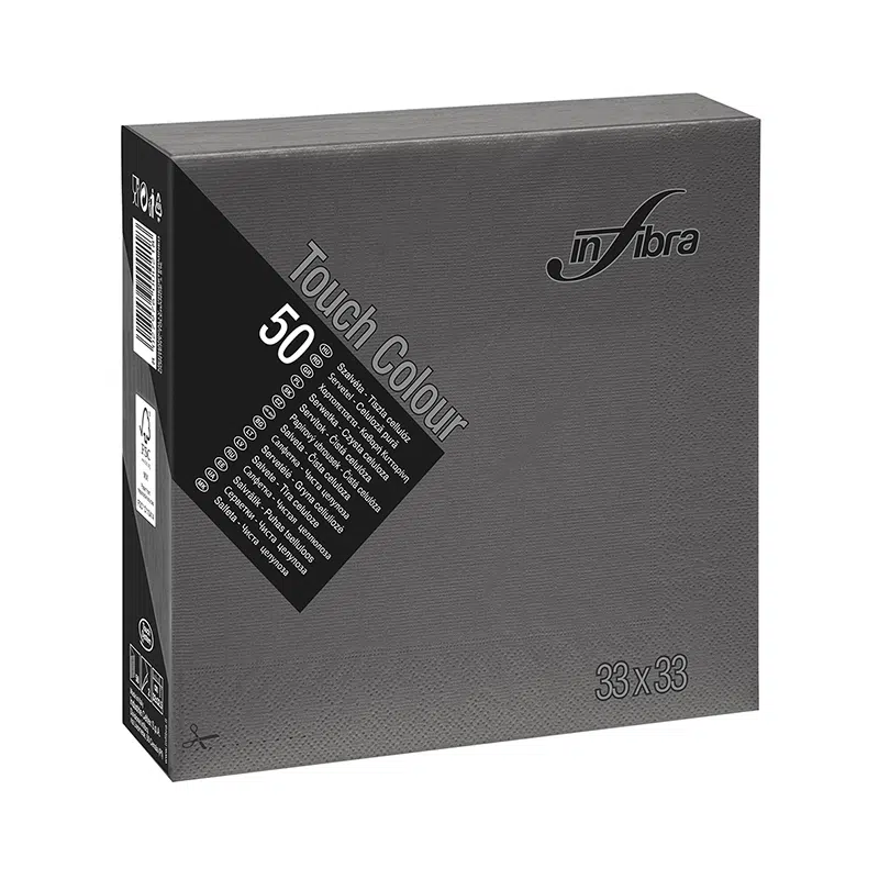 Salvete INFIBRA 33x33 Crna