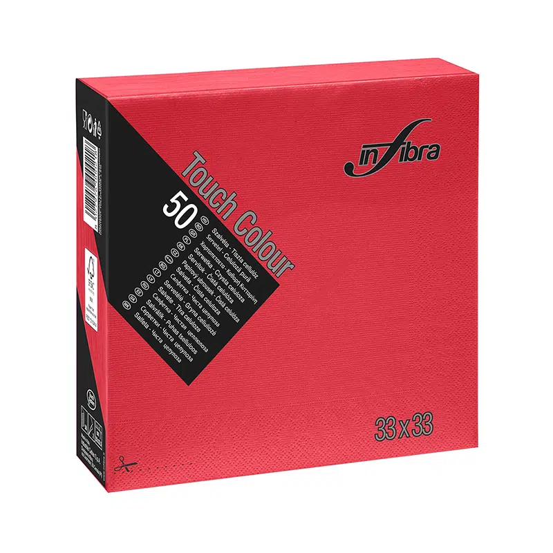 Salvete INFIBRA 33x33 Crvena