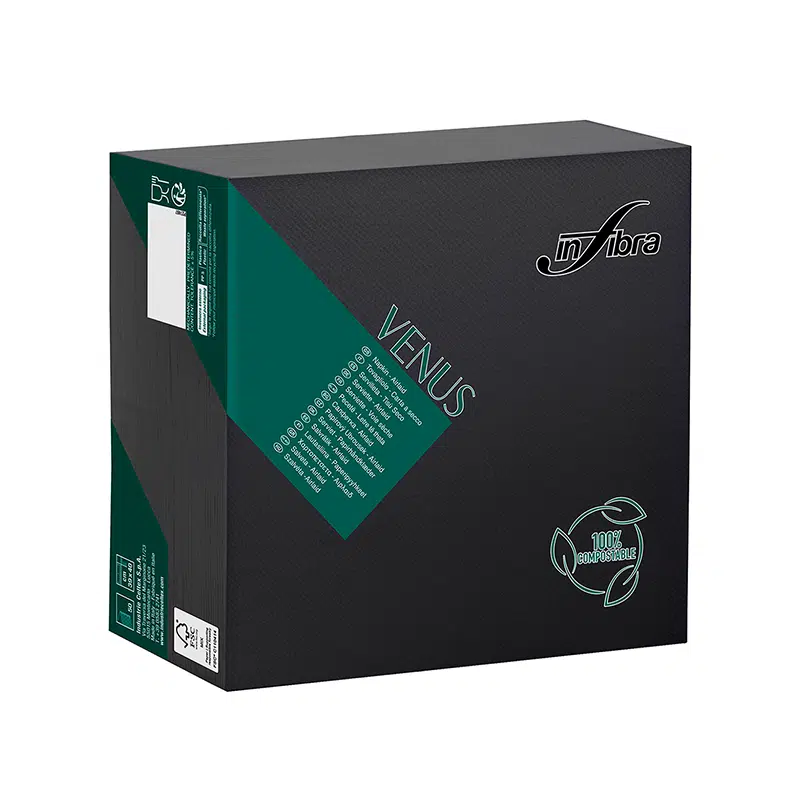 Salvete INFIBRA 40x40 Crna