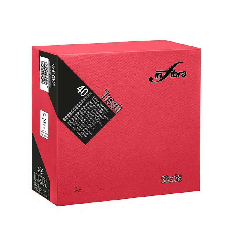 Salvete TISSU' 38x38 Crvena