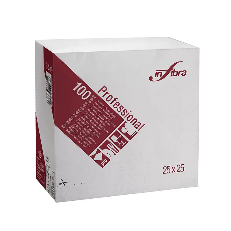 Salvete INFIBRA 25x25 Bela
