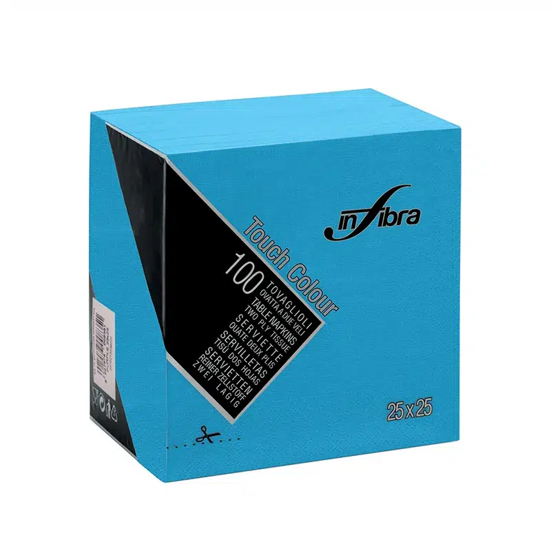 Salvete INFIBRA 25x25 Tirkizna