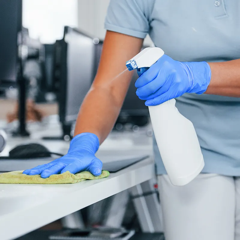 Jednokratne nitril rukavice plave, bez pudera