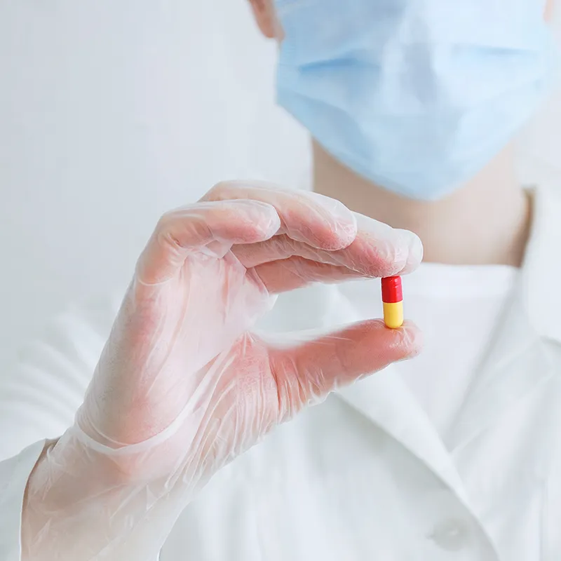 Jednokratne vinil rukavice, bez pudera, providne