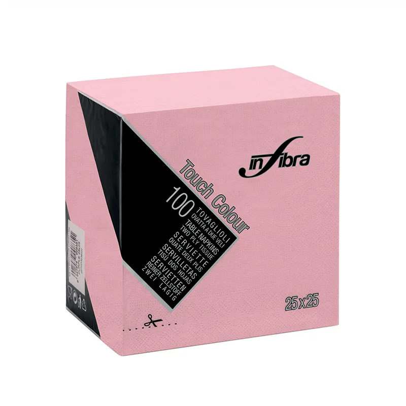 Salvete INFIBRA 25x25 Roze