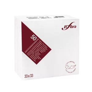 Salvete INFIBRA 33x33 Bela
